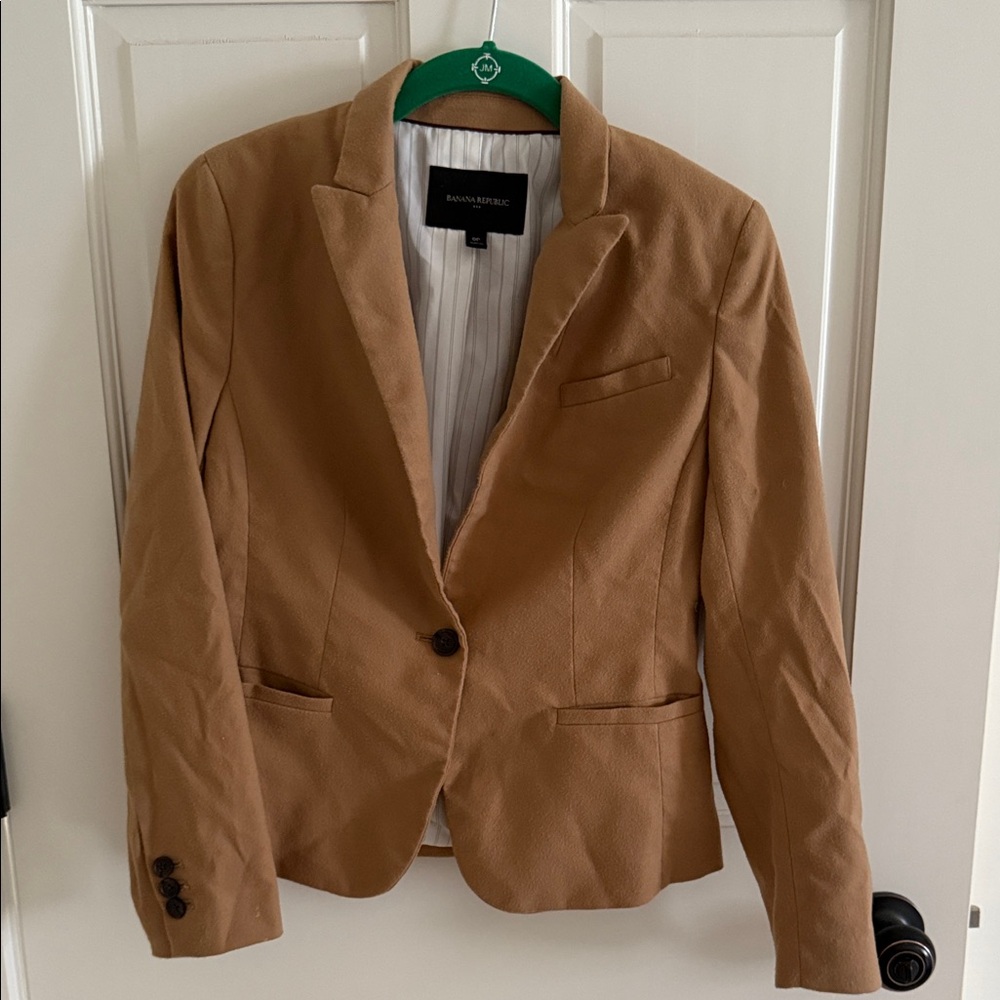 Banana Republic camel/Tan Blazer